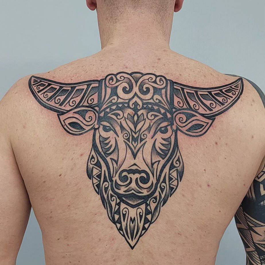 Here Are 20 Taurus Tattoo Designs To Be Bullish About