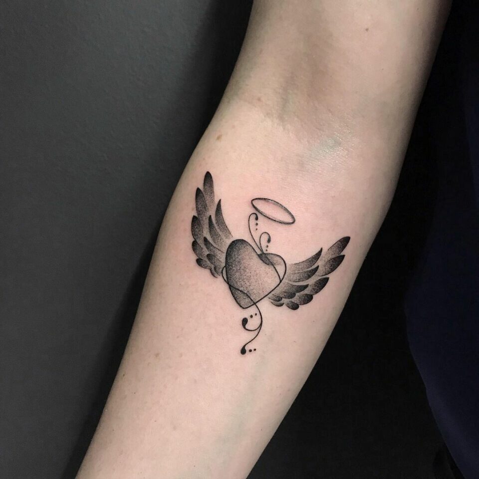 These 19 Heart With Wings Tattoo Designs Will Make Your Love Soar