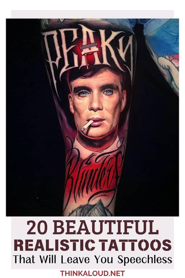 20 Beautiful Realistic Tattoos That Will Leave You Speechless