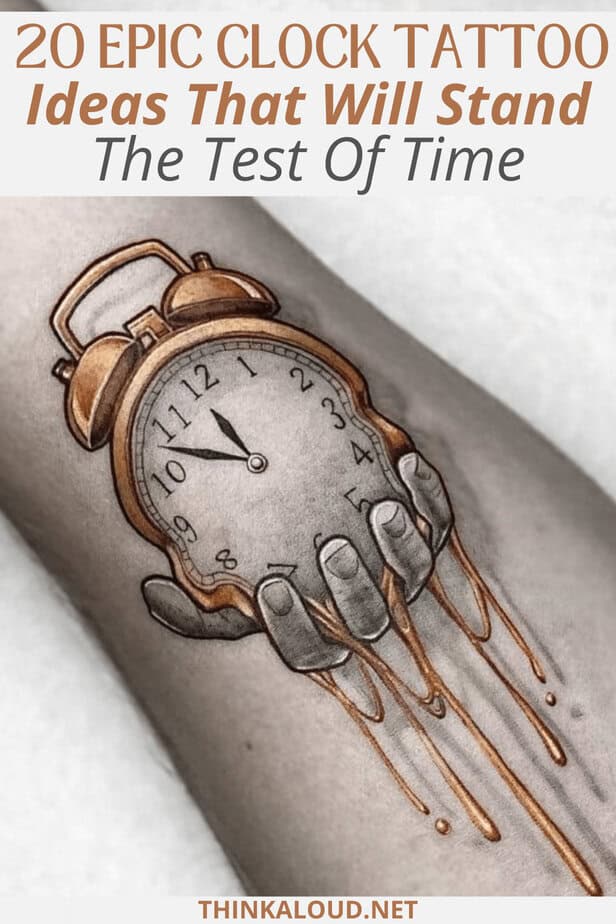 20 Epic Clock Tattoo Ideas That Will Stand The Test Of Time