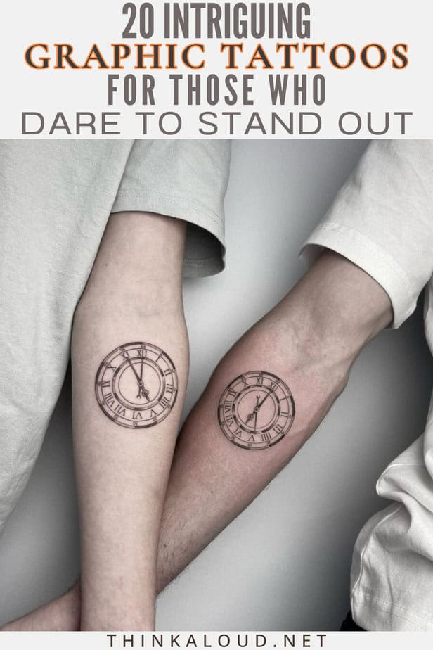 20 Intriguing Graphic Tattoos For Those Who Dare To Stand Out