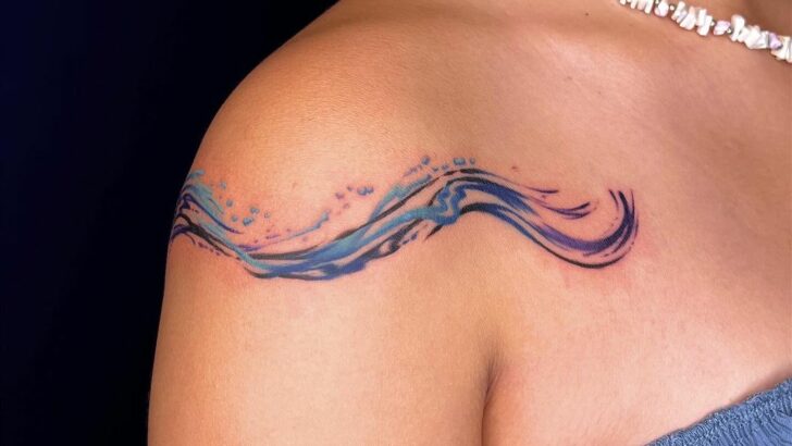 20 Satisfying Wave Tattoo Ideas For Ocean Lovers