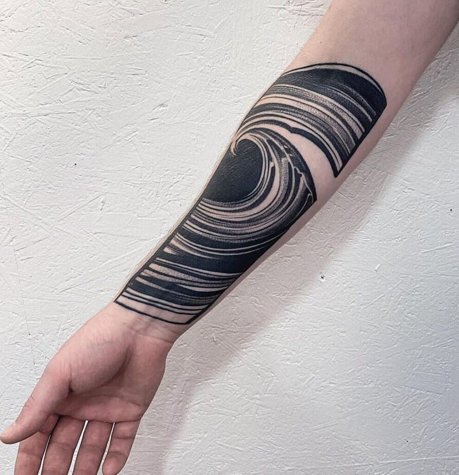 20 Satisfying Wave Tattoo Ideas For Ocean Lovers 11