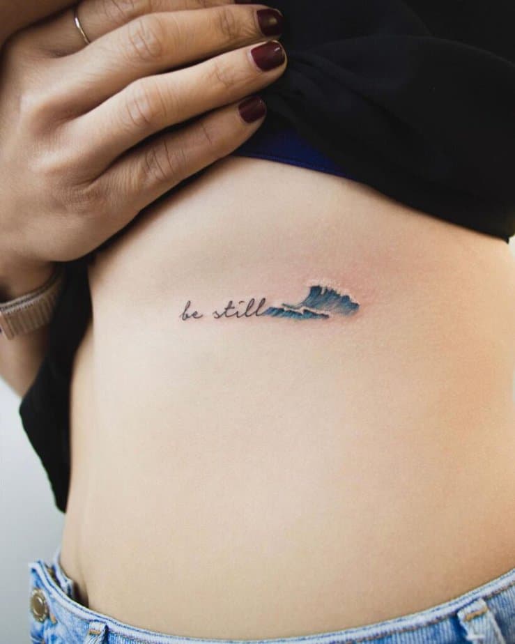 20 Satisfying Wave Tattoo Ideas For Ocean Lovers 17