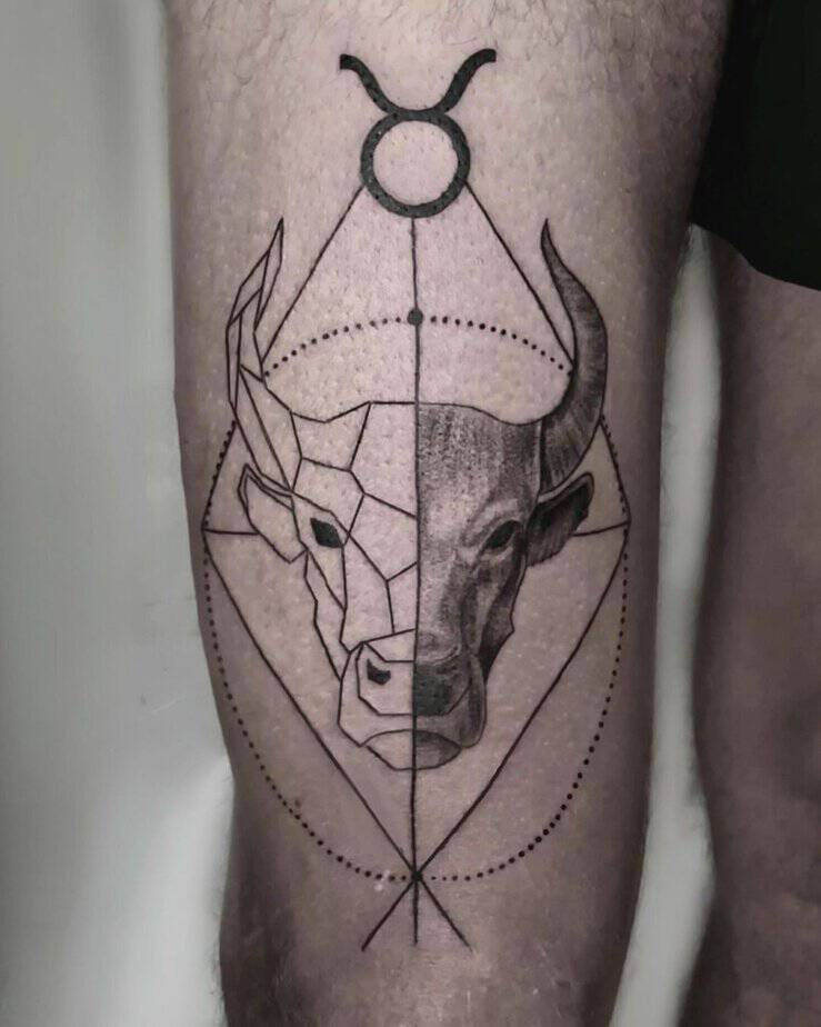 Here Are 20 Taurus Tattoo Designs To Be Bullish About