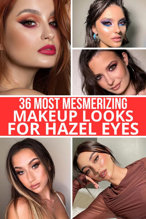 36 Most Mesmerizing Makeup Looks For Hazel Eyes