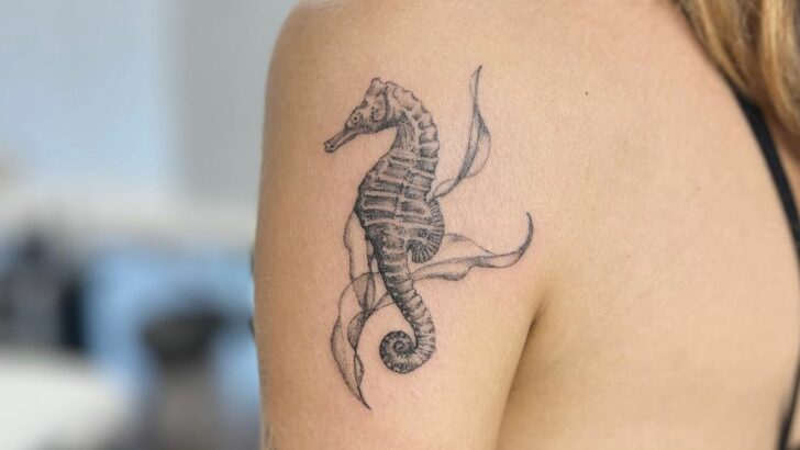 Dive Into These 20 Stunning Seahorse Tattoo Ideas