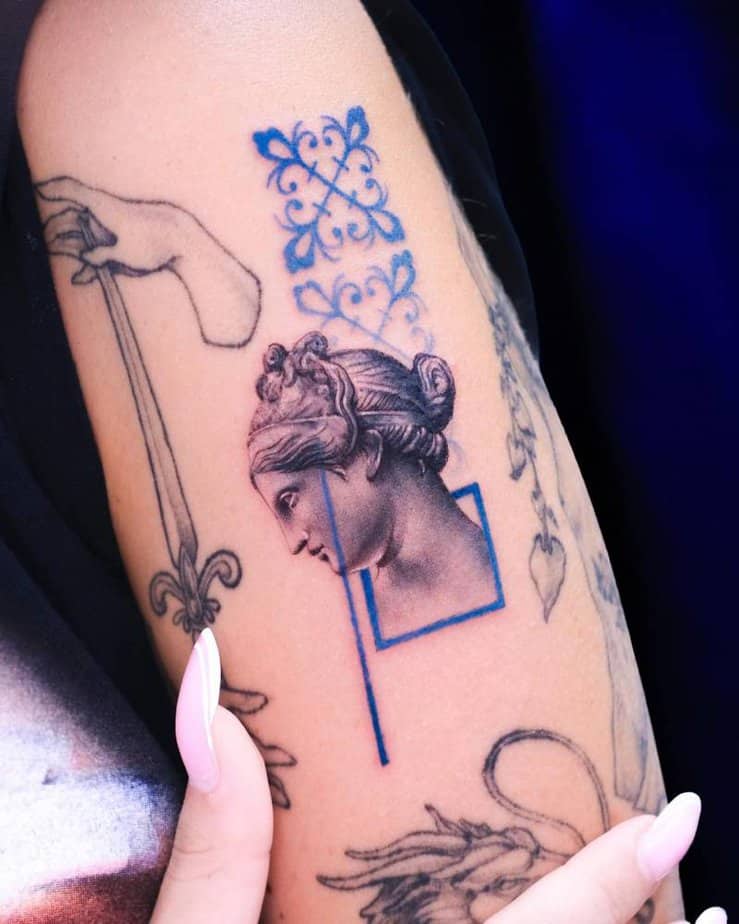 20 Magnificent Classical Tattoos To Honor Famous Works Of Art