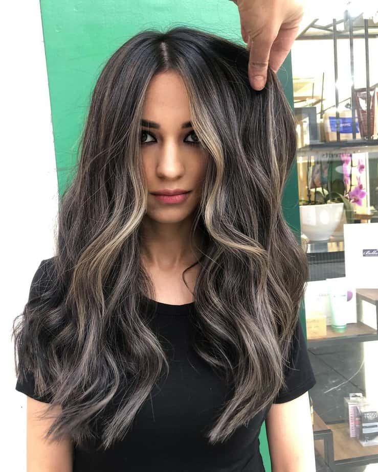 Ash balayage