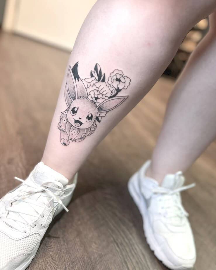 18 Sweet Eevee Tattoo Ideas For All Fans Of The Beloved Character