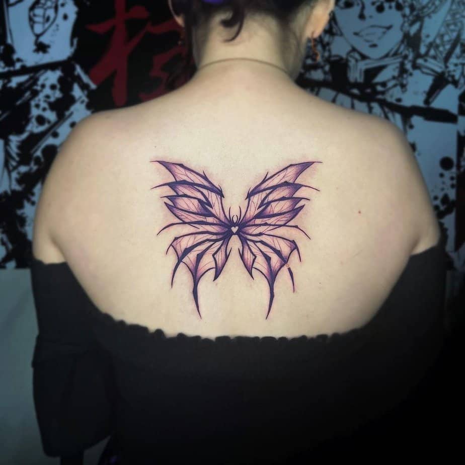 19 Gorgeous Purple Butterfly Tattoos To Inspire Hope And Growth