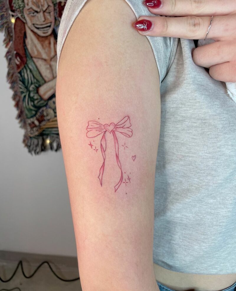 18 Gorgeous Bow Tattoo To Wrap It Up