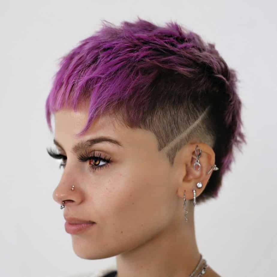 30 Vibrant Colored Pixie Cuts For A Bold Look