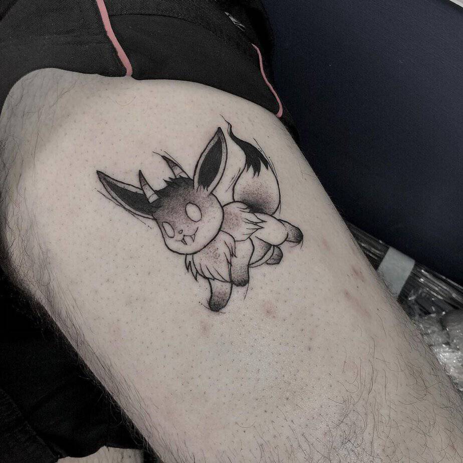 18 Sweet Eevee Tattoo Ideas For All Fans Of The Beloved Character