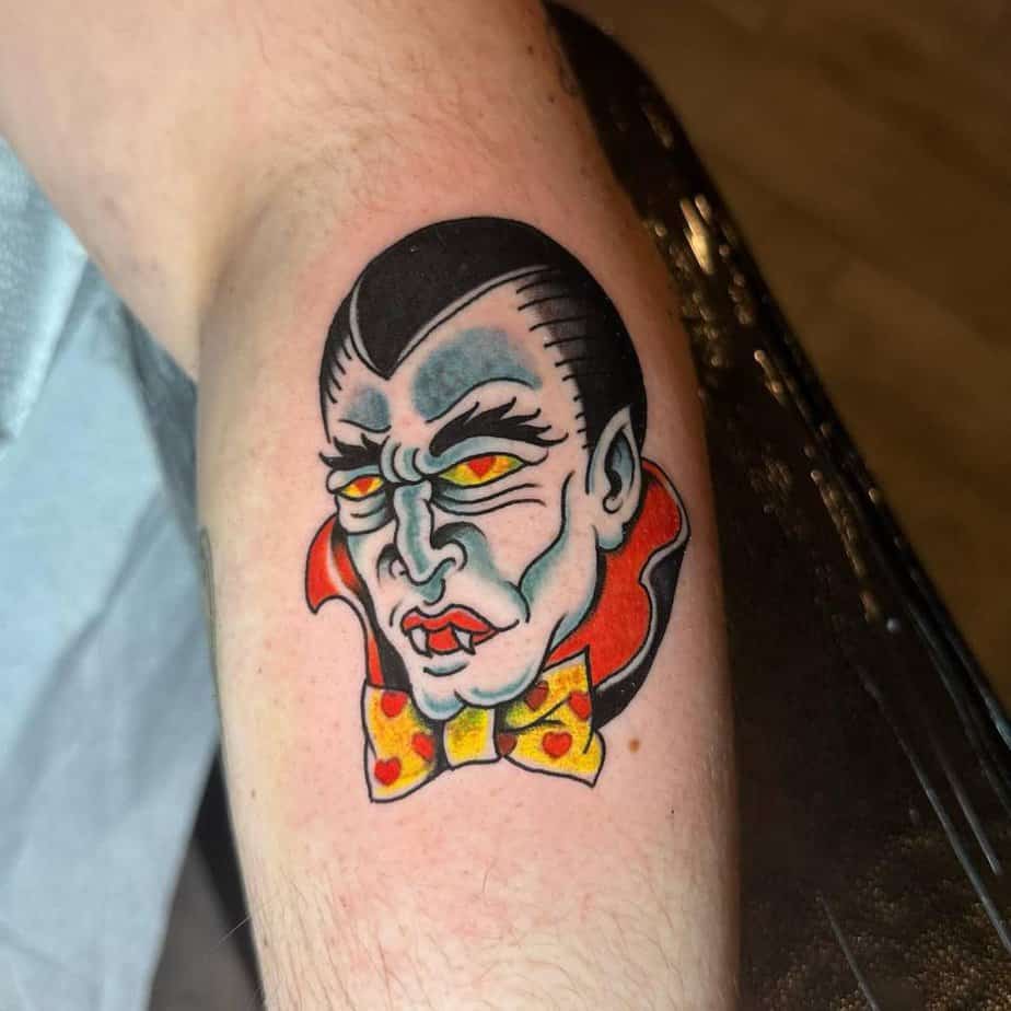 Dracula tattoo