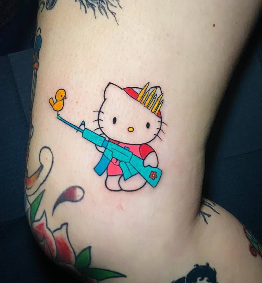 20 Lighthearted Cartoon Tattoos To Fill You With Warmth