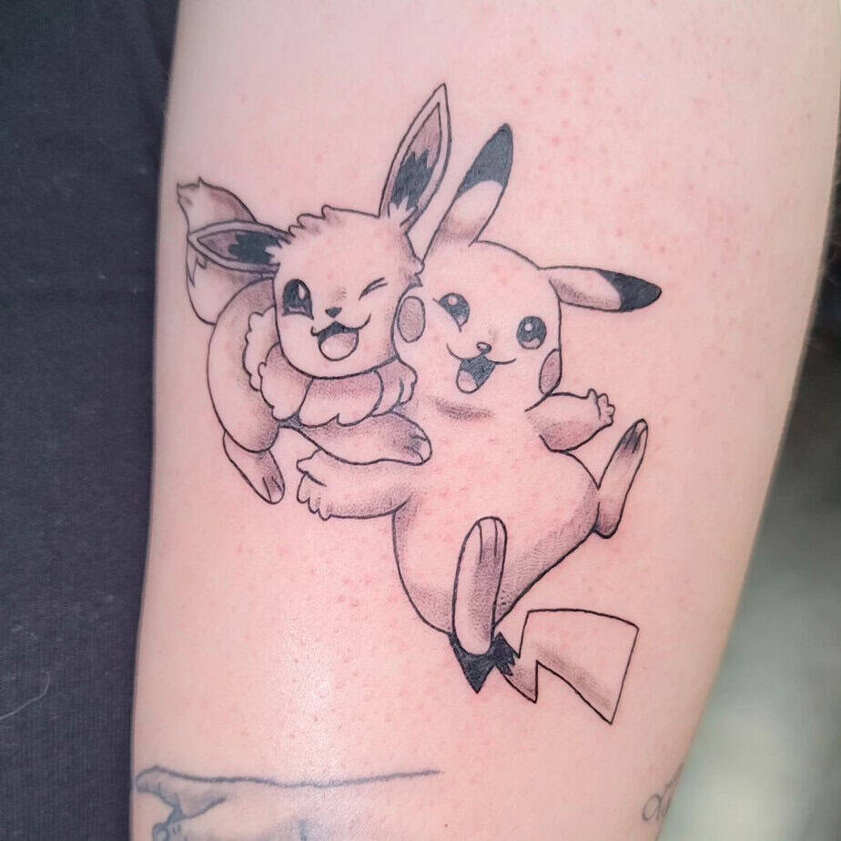 19 Sweet Eevee Tattoo Ideas For All Fans Of The Beloved Character