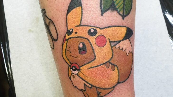 19 Sweet Eevee Tattoo Ideas For All Fans Of The Beloved Character