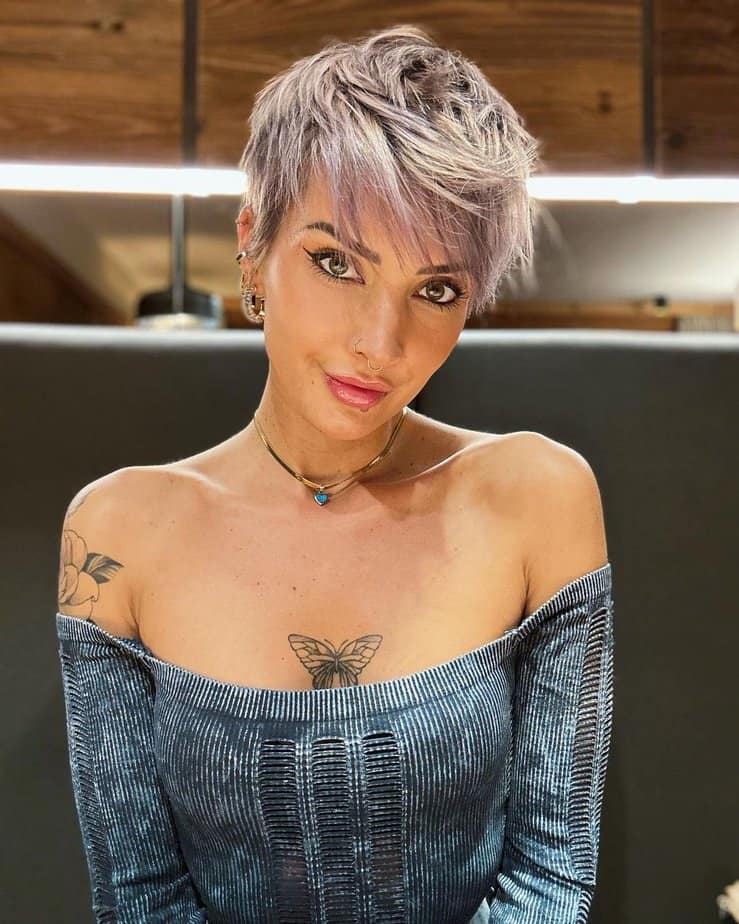 30 Vibrant Colored Pixie Cuts For A Bold Look