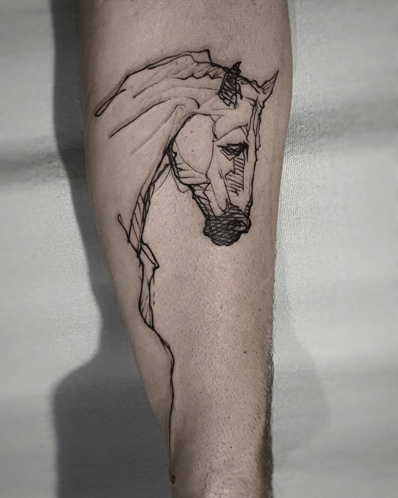 18 Artistic Sketch Work Tattoos That Draw You In