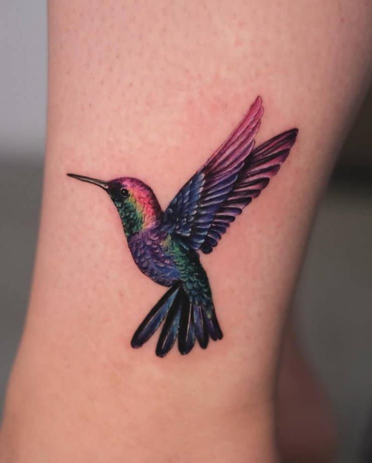 Hummingbird tattoo