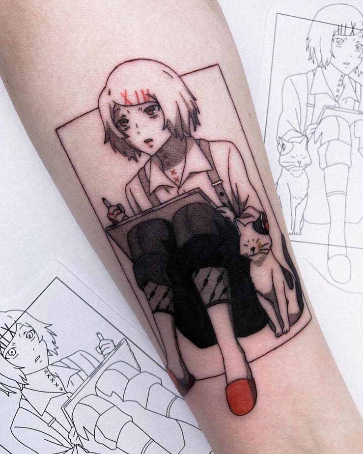 Juuzou Suzuya tattoo