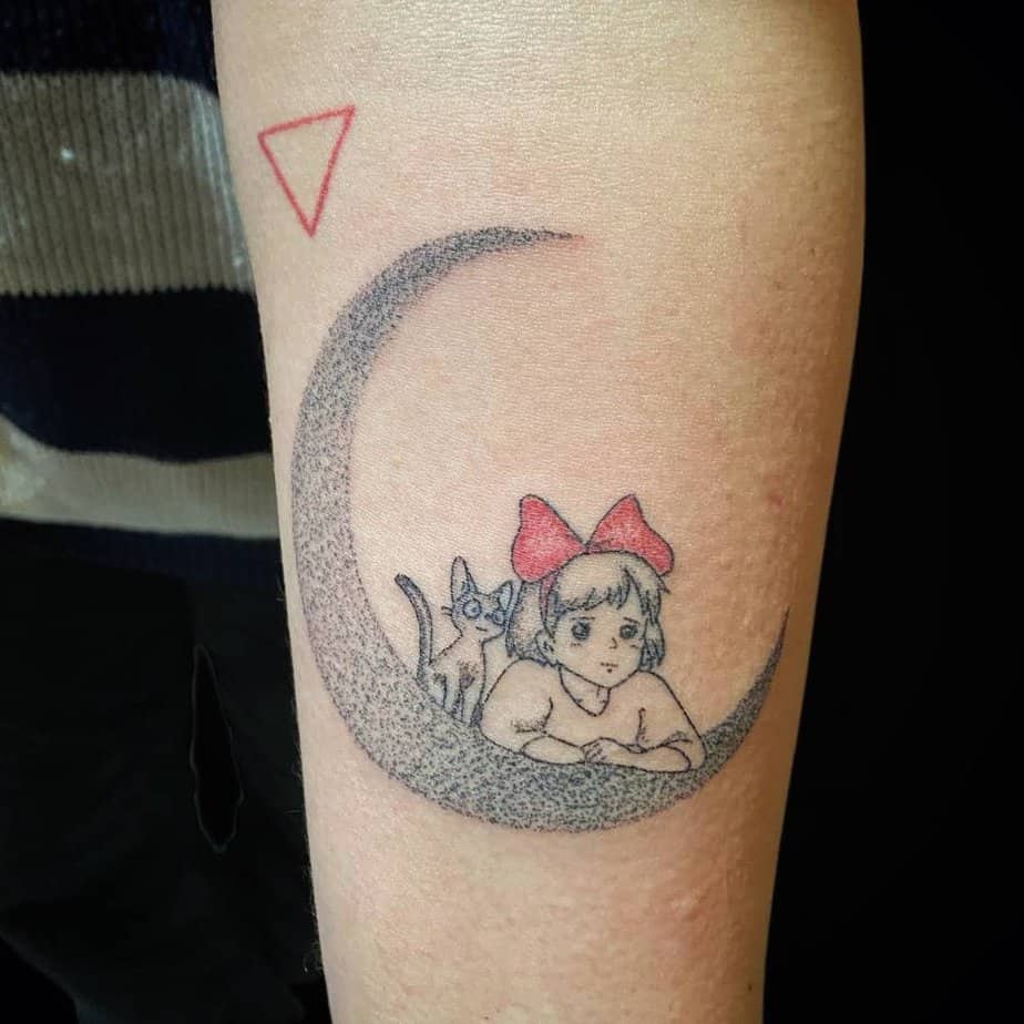 Kiki and Jiji tattoo