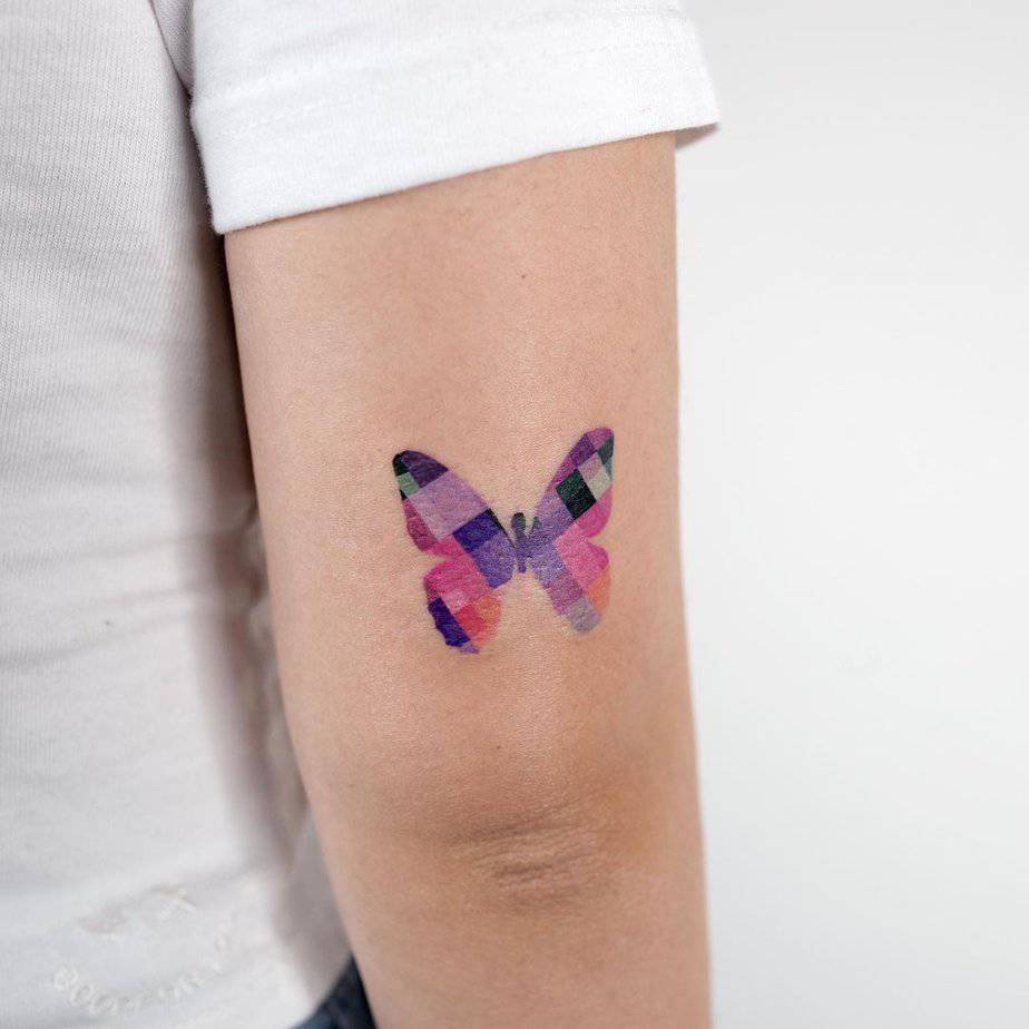 19 Gorgeous Purple Butterfly Tattoos To Inspire Hope And Growth