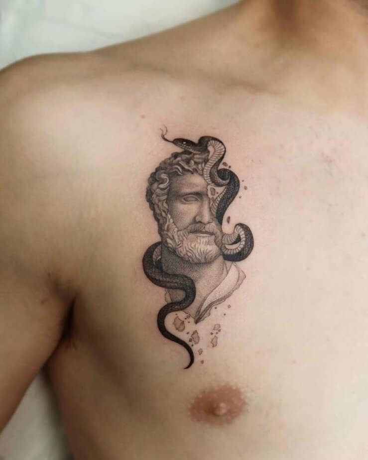 Marcus Aurelius tattoo