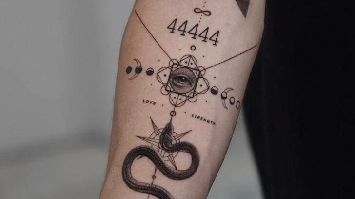 20 Intriguing Graphic Tattoos For Those Who Dare To Stand Out