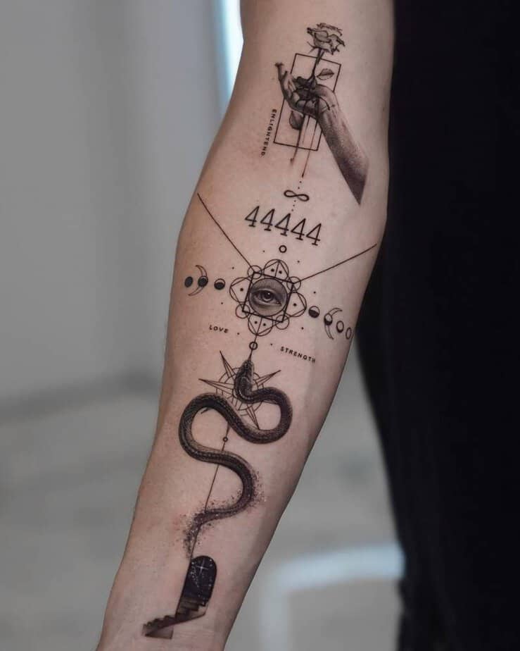 20 Intriguing Graphic Tattoos For Those Who Dare To Stand Out