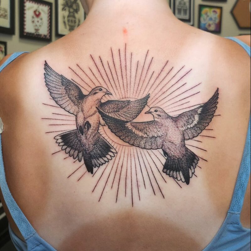 18 Inspiring Dove Tattoos To Express Your Inner Serenity