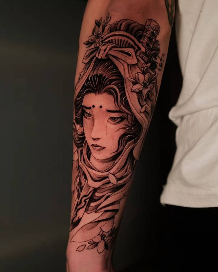 Namakubi tattoo