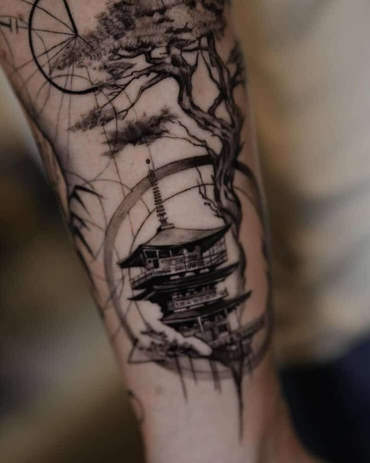 Pagoda tattoo