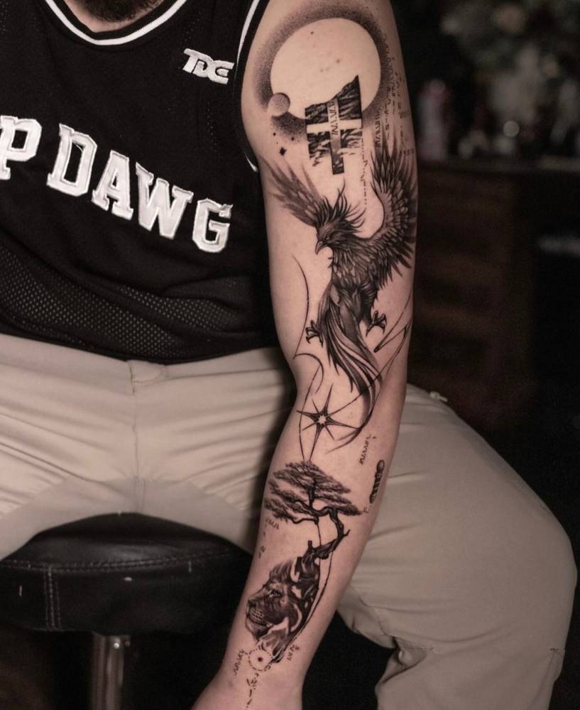 20 Intriguing Graphic Tattoos For Those Who Dare To Stand Out