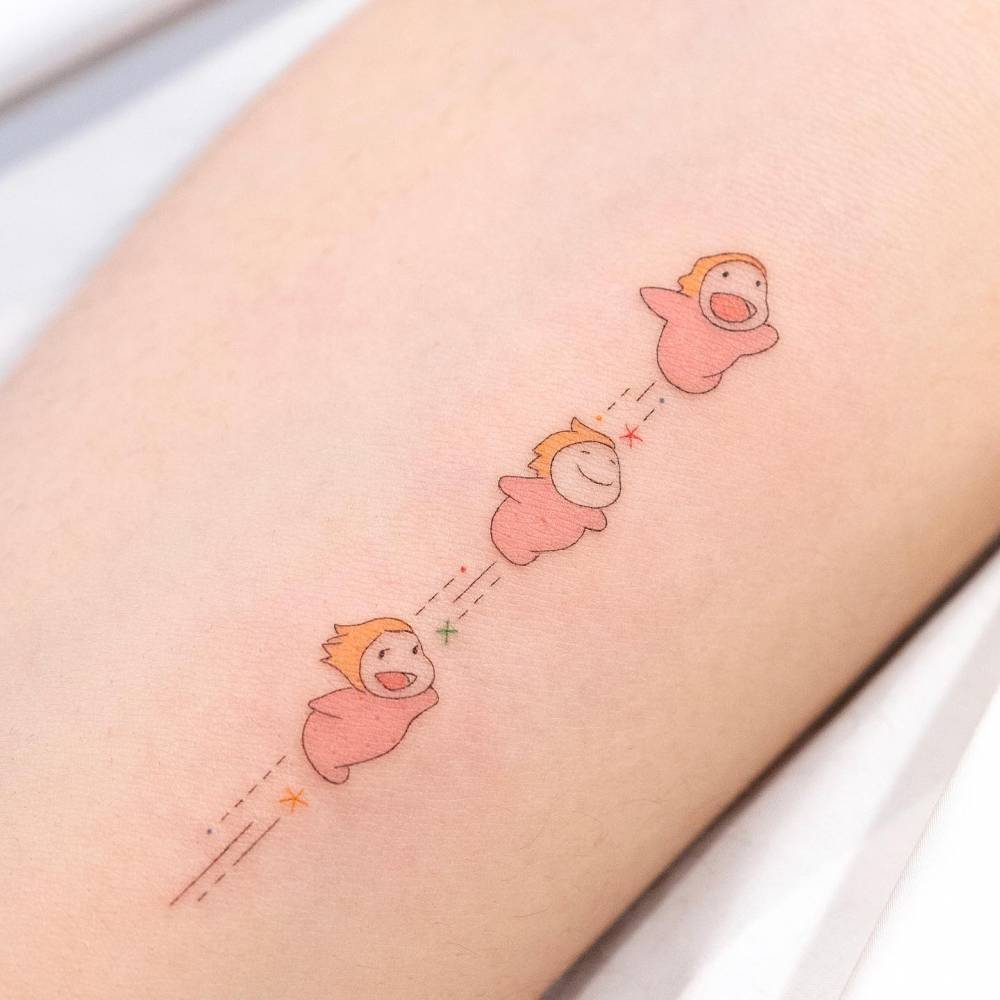 20 Lighthearted Cartoon Tattoos To Fill You With Warmth