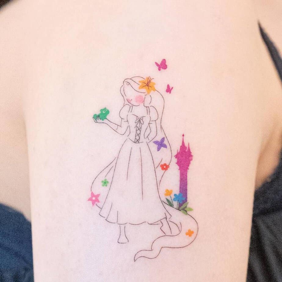 Rapunzel tattoo