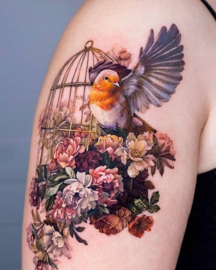 Robin tattoo