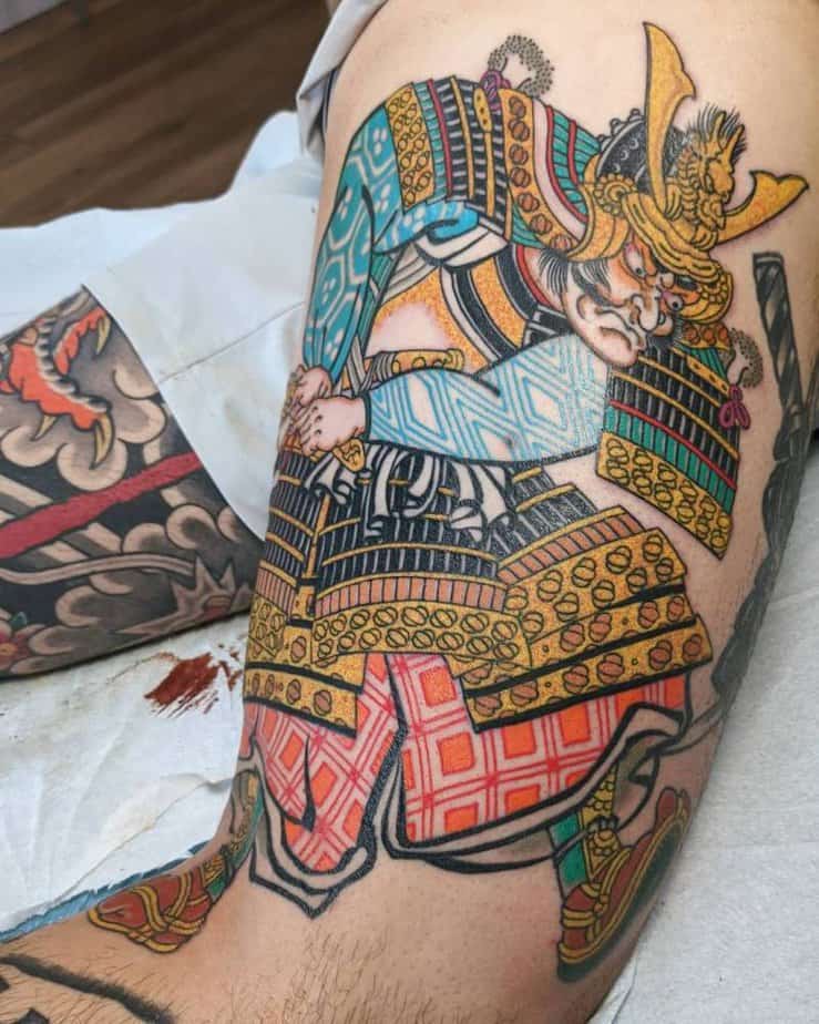 Samurai tattoo 1