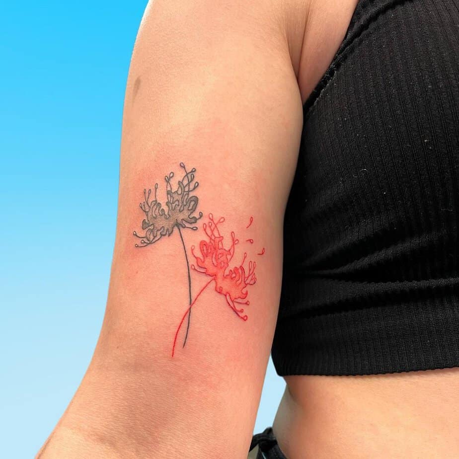 Spider Lily tattoo