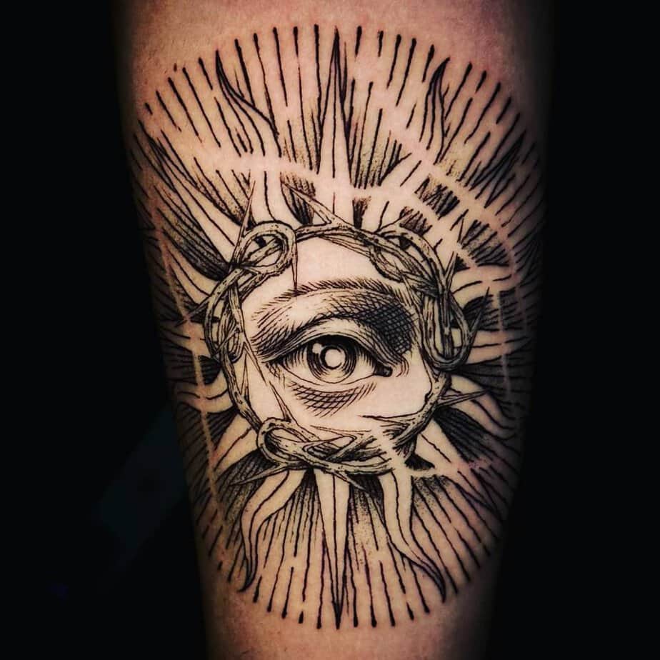 Sun and eye