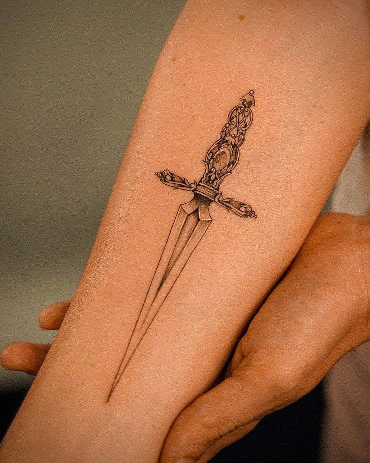 Sword tattoo