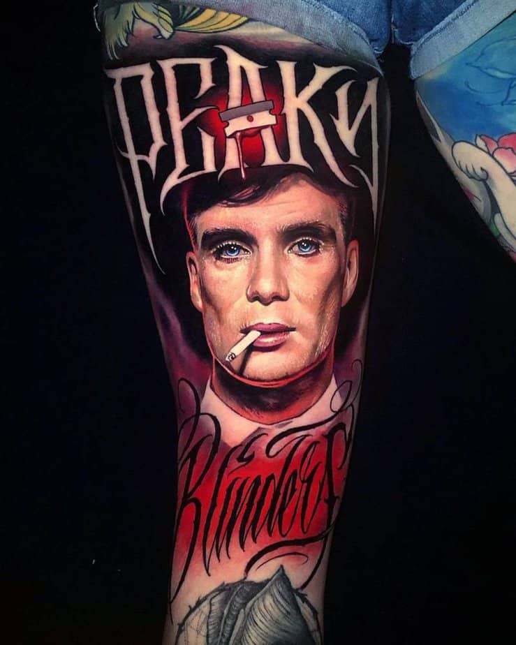 Tommy Shelby tattoo