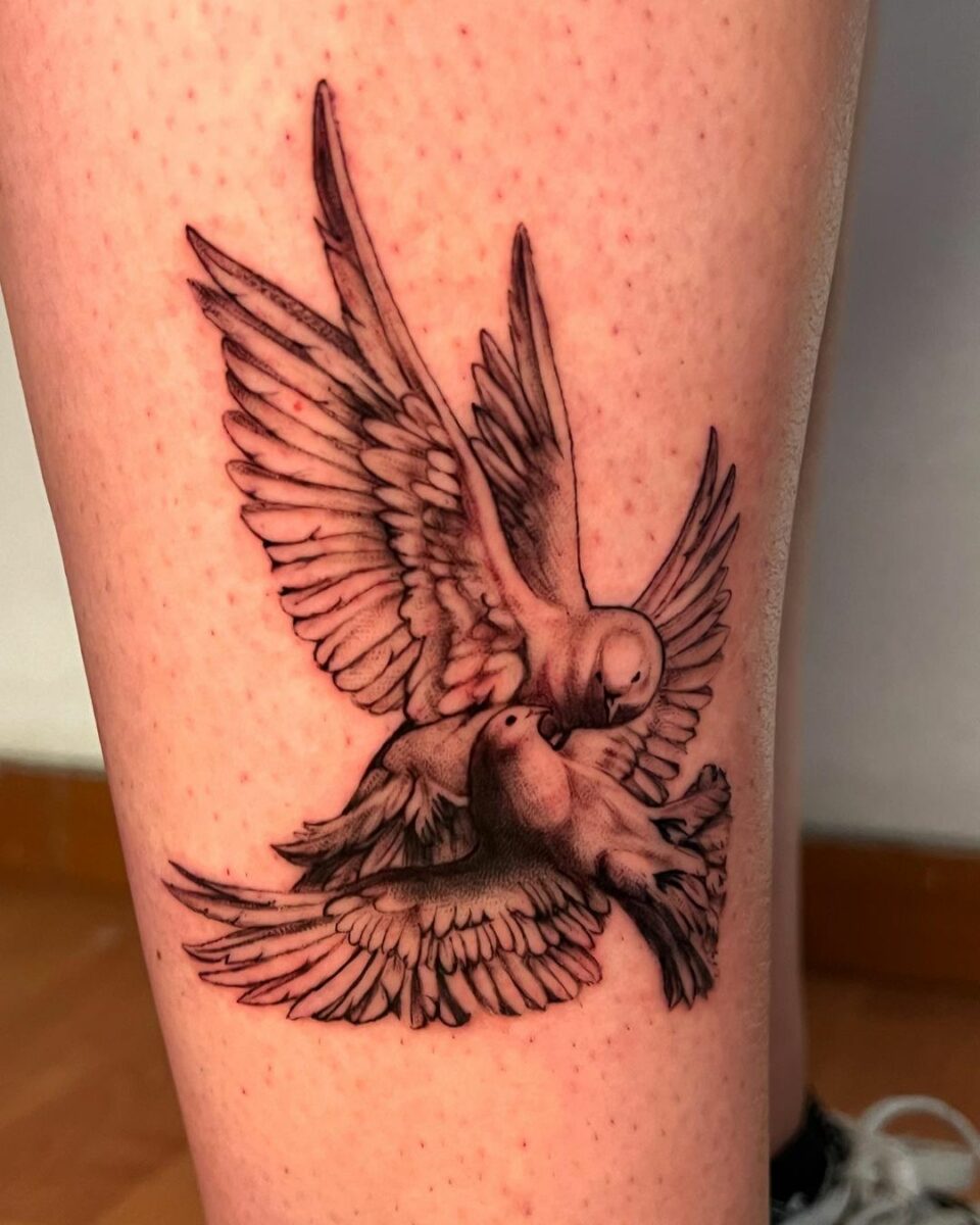 18 Inspiring Dove Tattoos To Express Your Inner Serenity
