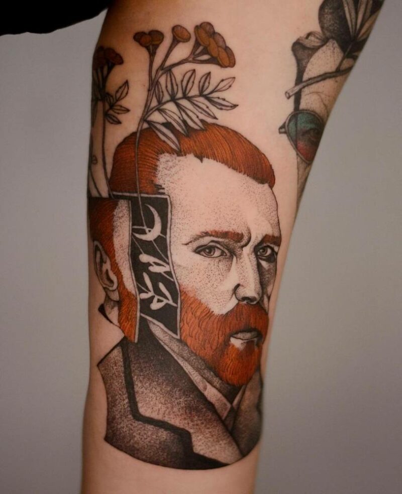 Vincent van Gogh tattoo