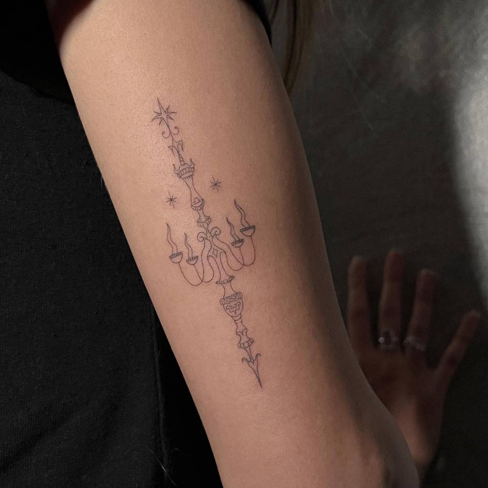 20 Stunning Chandelier Tattoo Ideas To Light Up Your Style