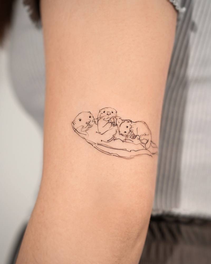 20 Otter Tattoo Ideas That Are Otter-ly Adorable