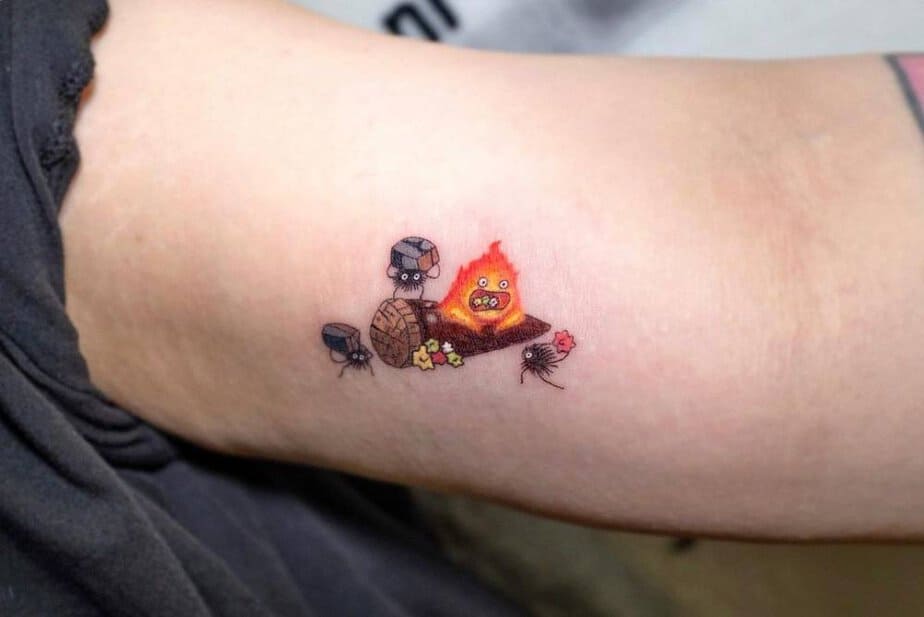 The 20 Cutest Soot Sprite Tattoo Designs For Hardcore Ghibli Fans