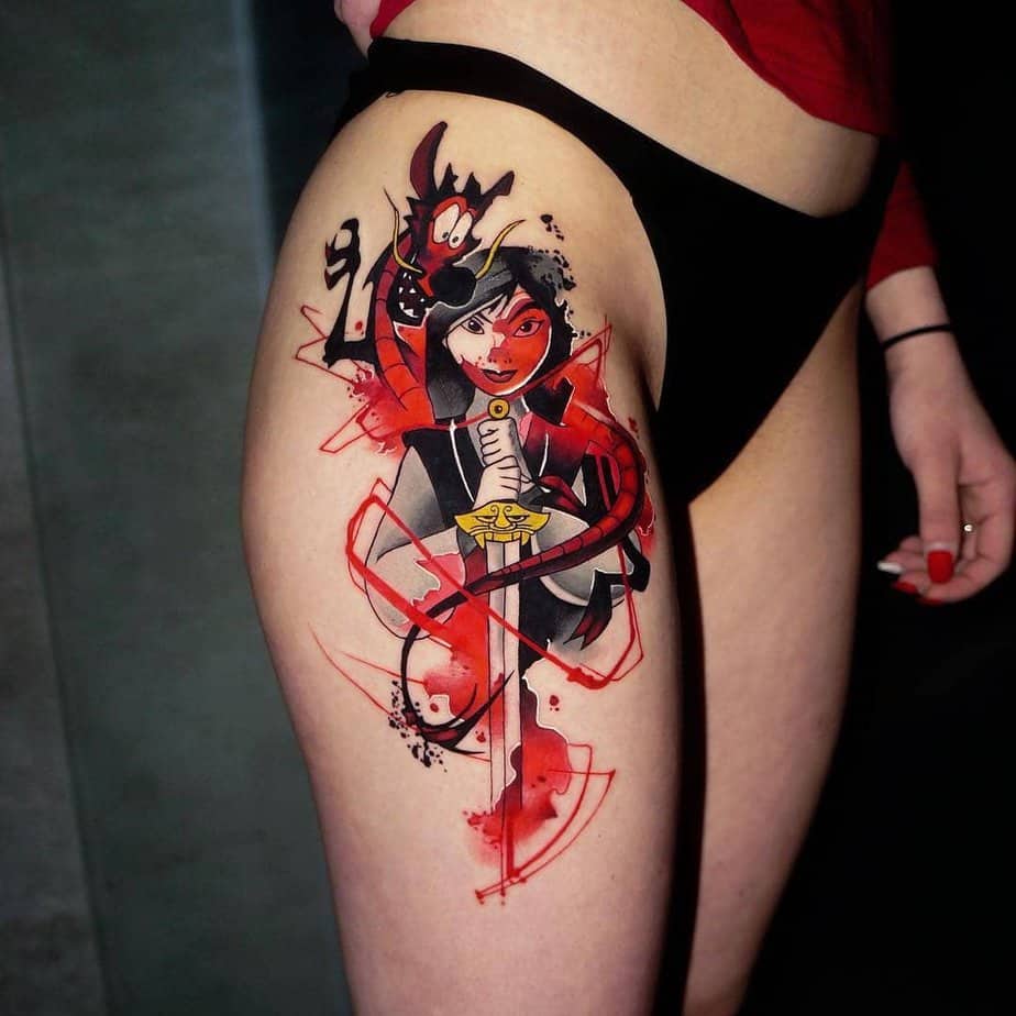 20 Mulan Tattoo Ideas That Will Make A Warrior Out Of You