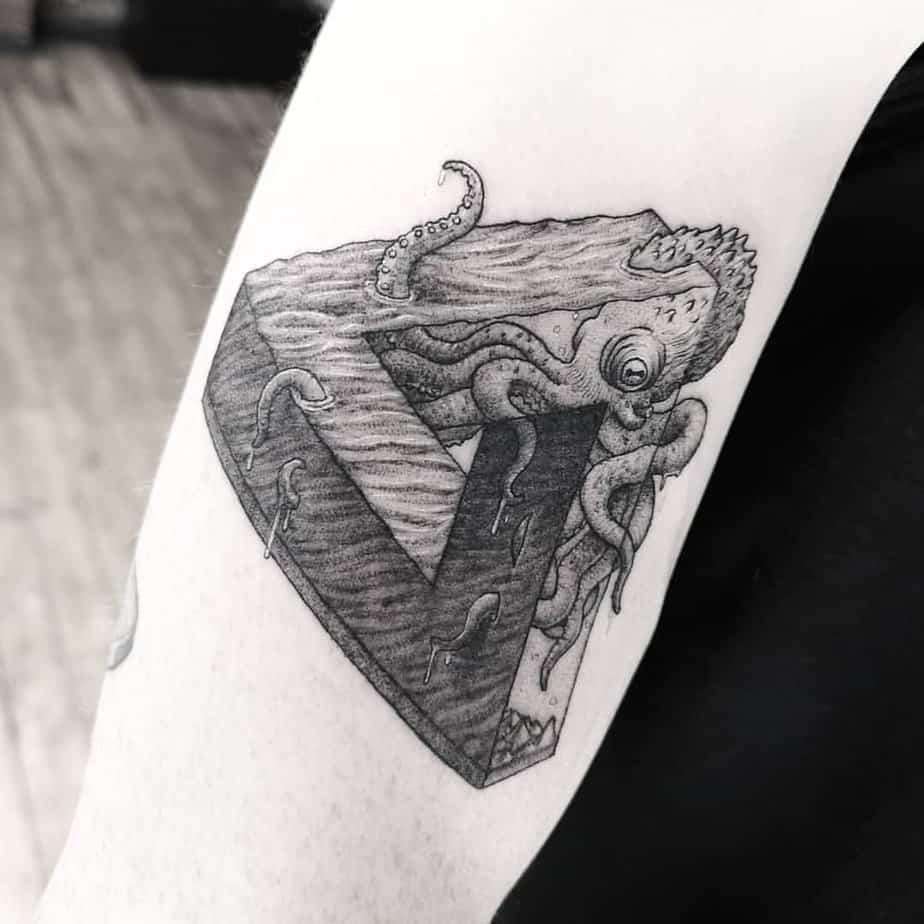 20 Mind-Bending Penrose Triangle Tattoo Ideas That Will Twist Your Mind